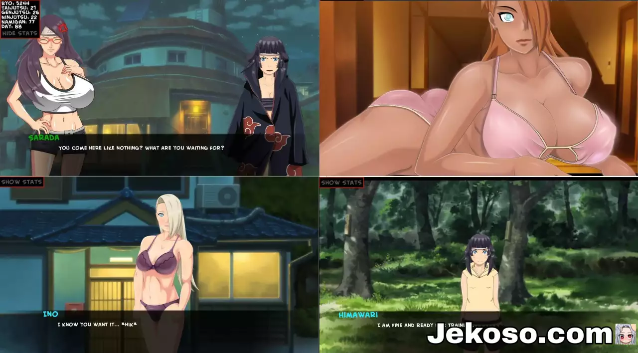Screenshot 3 de Sarada Training: The Last War [v4.4] Español Android/Windows