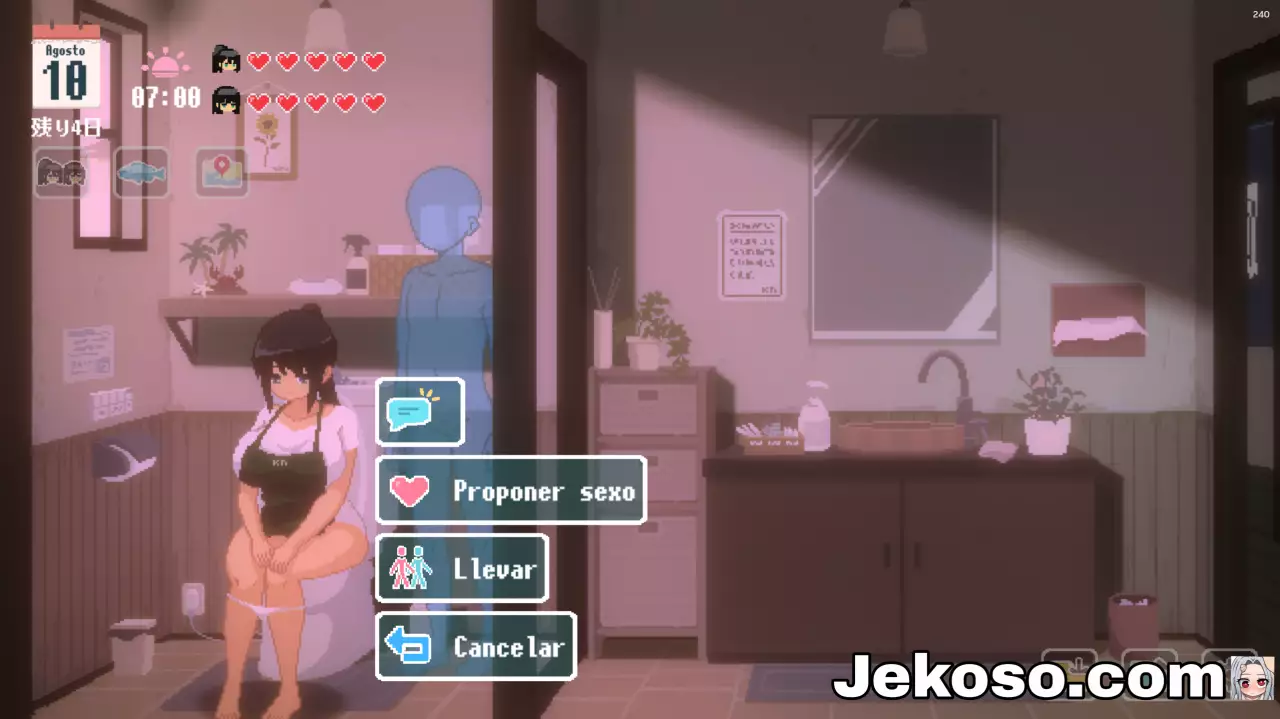 Screenshot 1 de SUMMER ~14th Day of Summer [Final] Español Android Windows