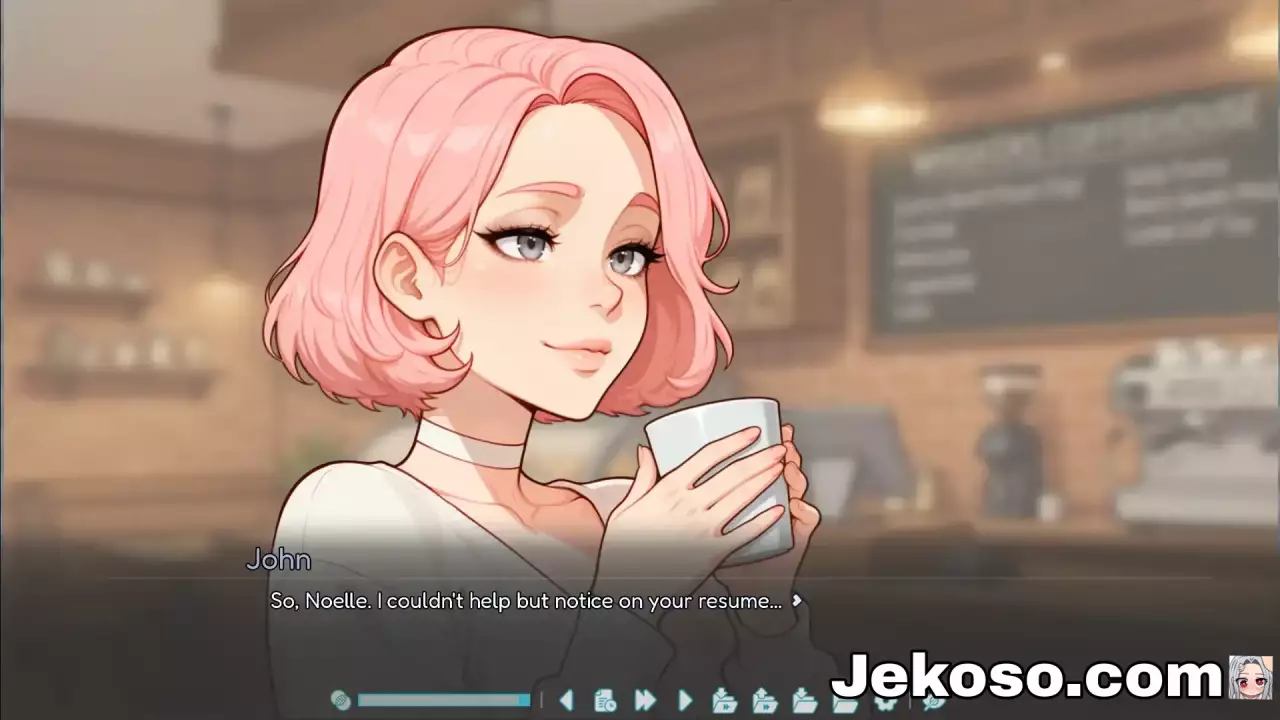 Screenshot 1 de Femboy y Futa Cozy Cafe [1.0] Español Android/Windows