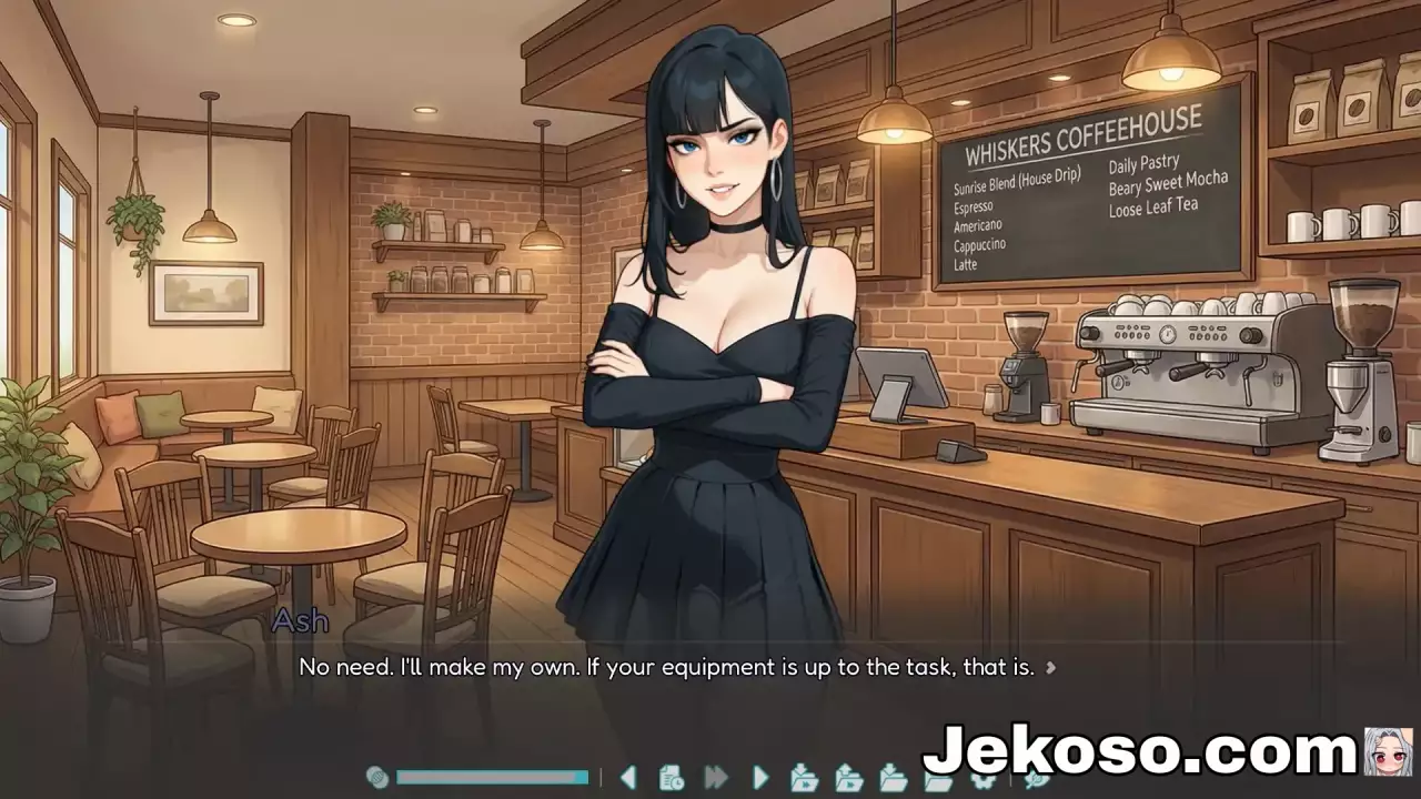 Screenshot 2 de Femboy y Futa Cozy Cafe [1.0] Español Android/Windows