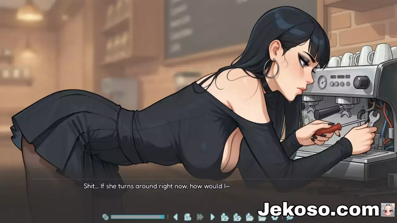 Screenshot 3 de Femboy y Futa Cozy Cafe [1.0] Español Android/Windows