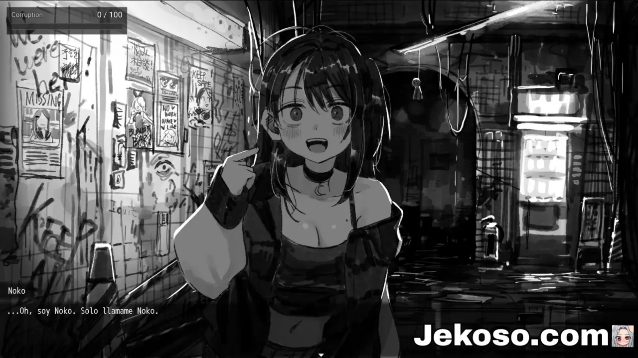 Screenshot 2 de Noko's Lucky Rock-Paper-Scissors! [Final] Español Android/Windows