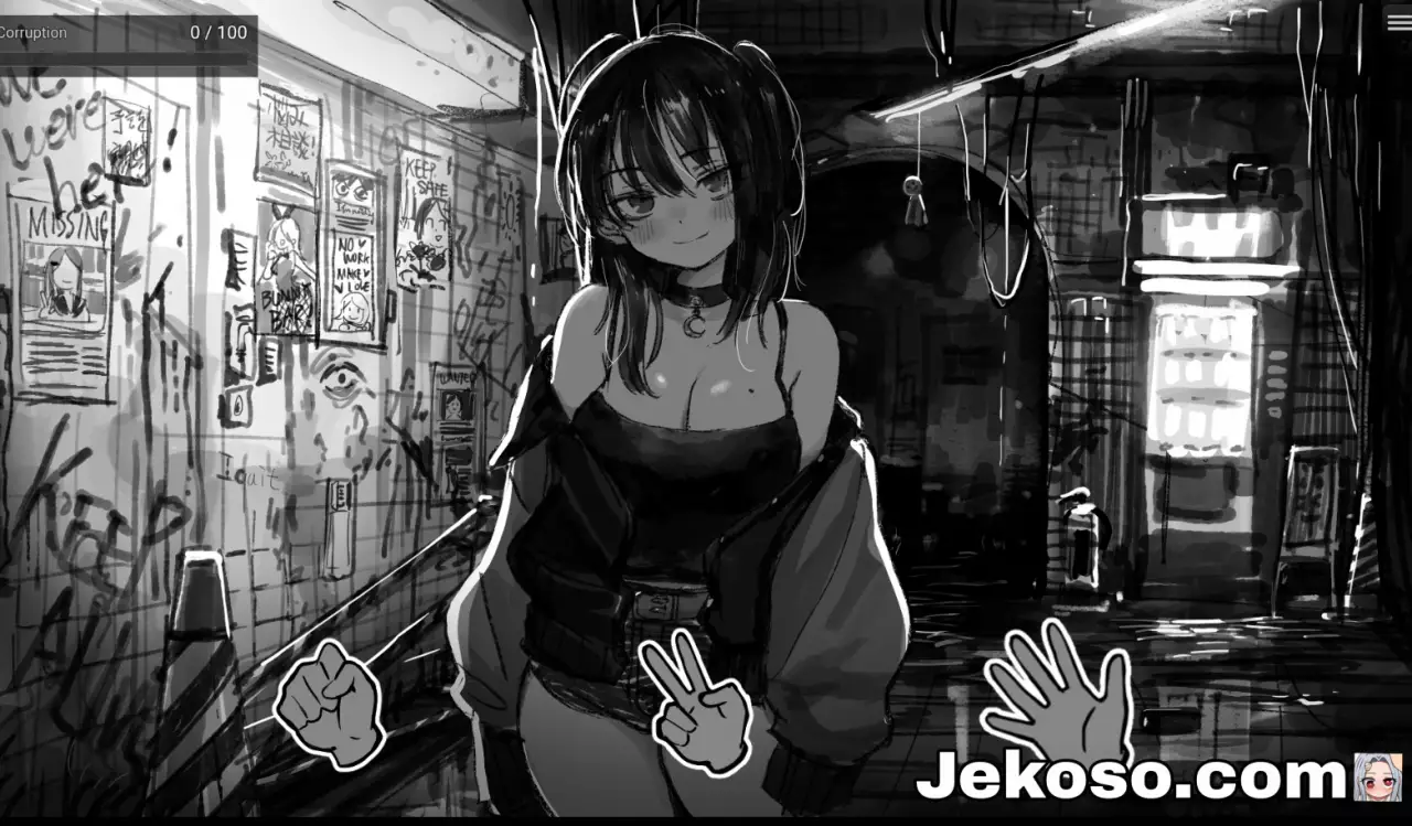 Screenshot 6 de Noko's Lucky Rock-Paper-Scissors! [Final] Español Android/Windows