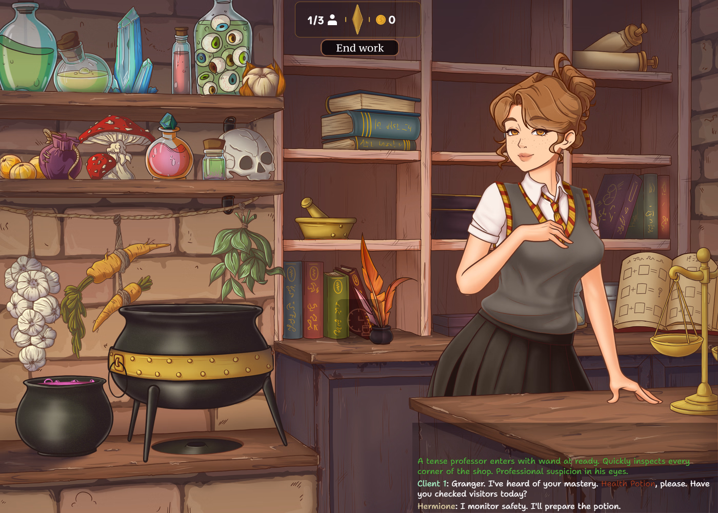 Screenshot 2 de Hermione's Shop [v0.3.9] Español Android/Windows
