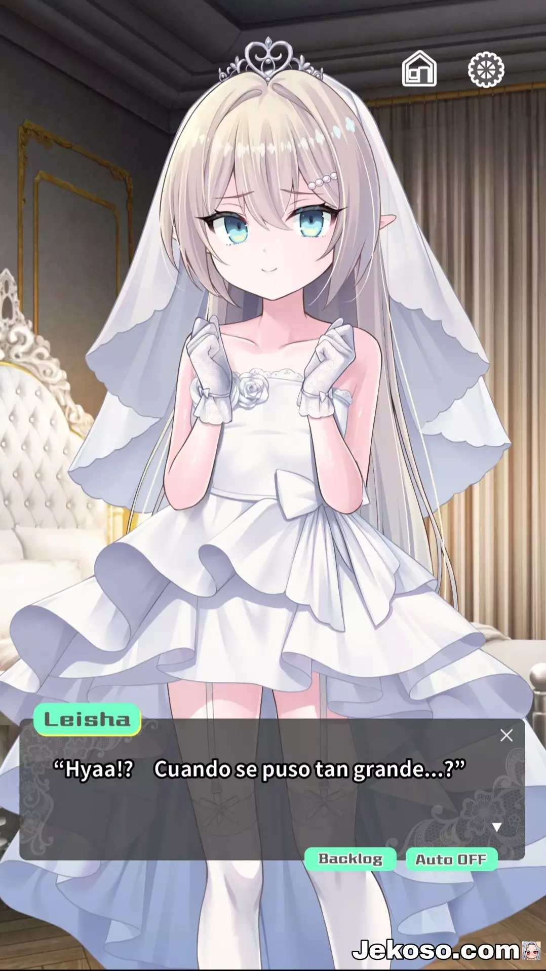 Screenshot 4 de Elf Girl: Wedding [Final] Español Android/Windows