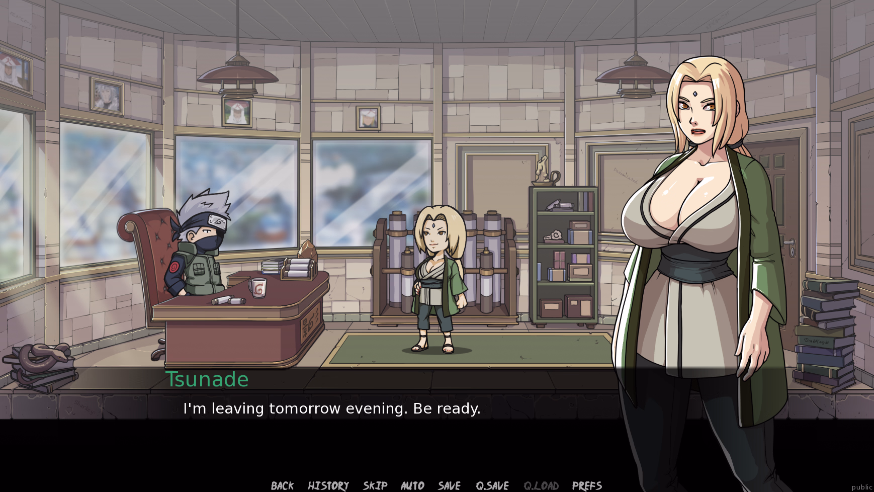 Screenshot 1 de Tsunades Scroll [v0.25] Español Android/Windows