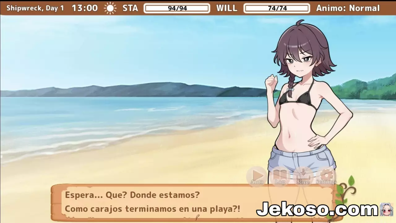 Screenshot 1 de Stranded with You [Final] Español Android/Windows