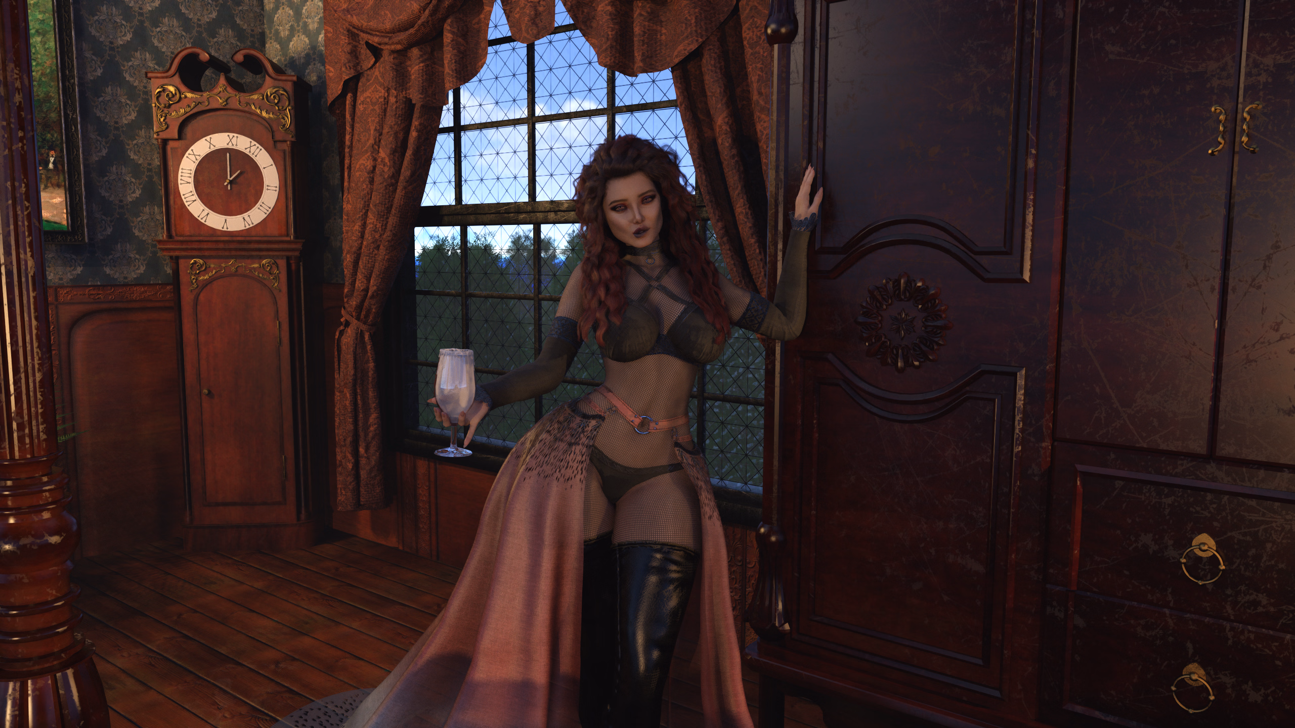 Screenshot 3 de Sorceress In the Sinful Silkwood Yielding [v2.0.2] Español Android/Windows
