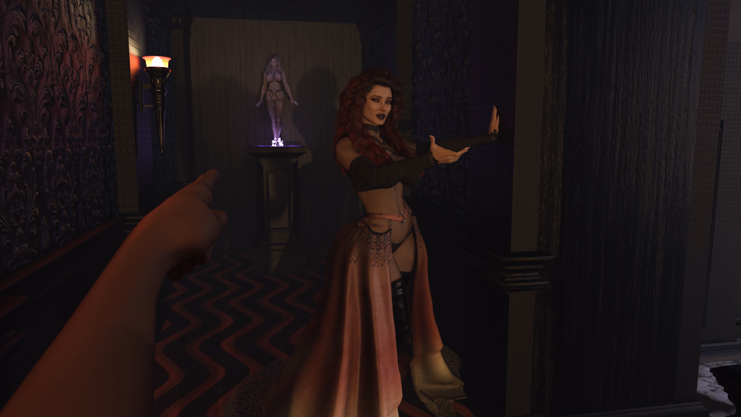 Screenshot 4 de Sorceress In the Sinful Silkwood Yielding [v2.0.2] Español Android/Windows
