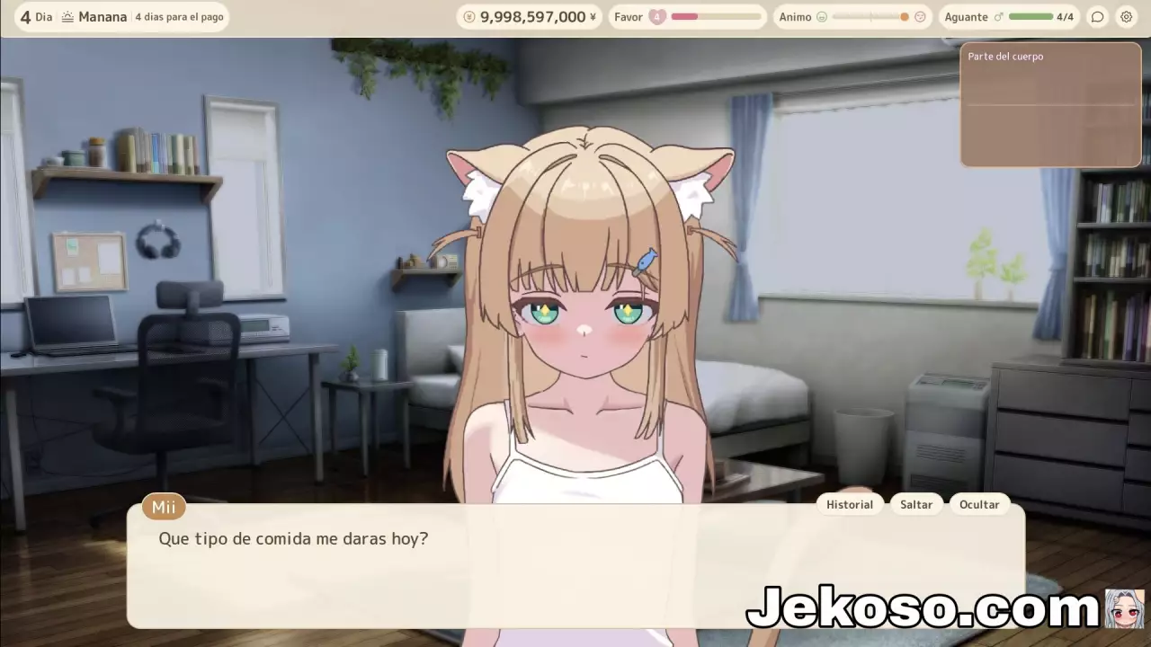 Screenshot 12 de Interacting with Mii-chan [Final] Español Android/Windows