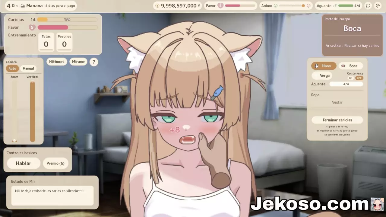 Screenshot 13 de Interacting with Mii-chan [Final] Español Android/Windows