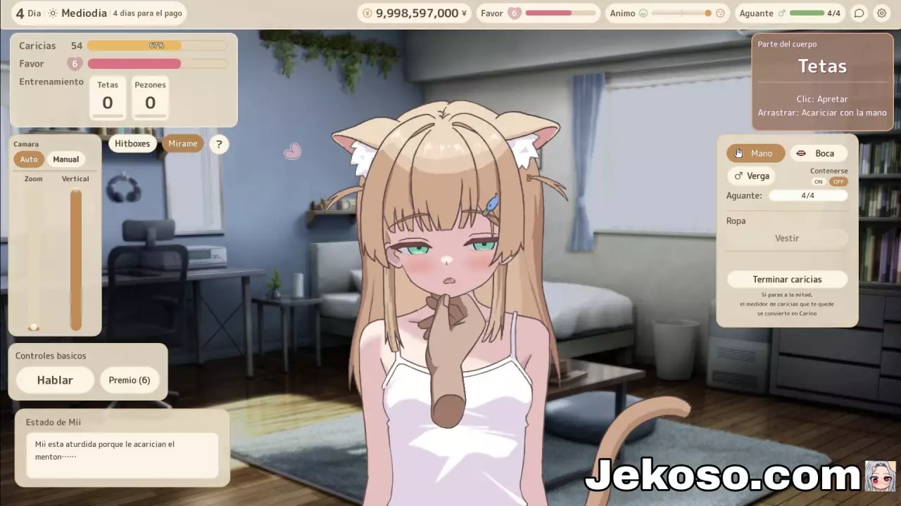 Screenshot 14 de Interacting with Mii-chan [Final] Español Android/Windows