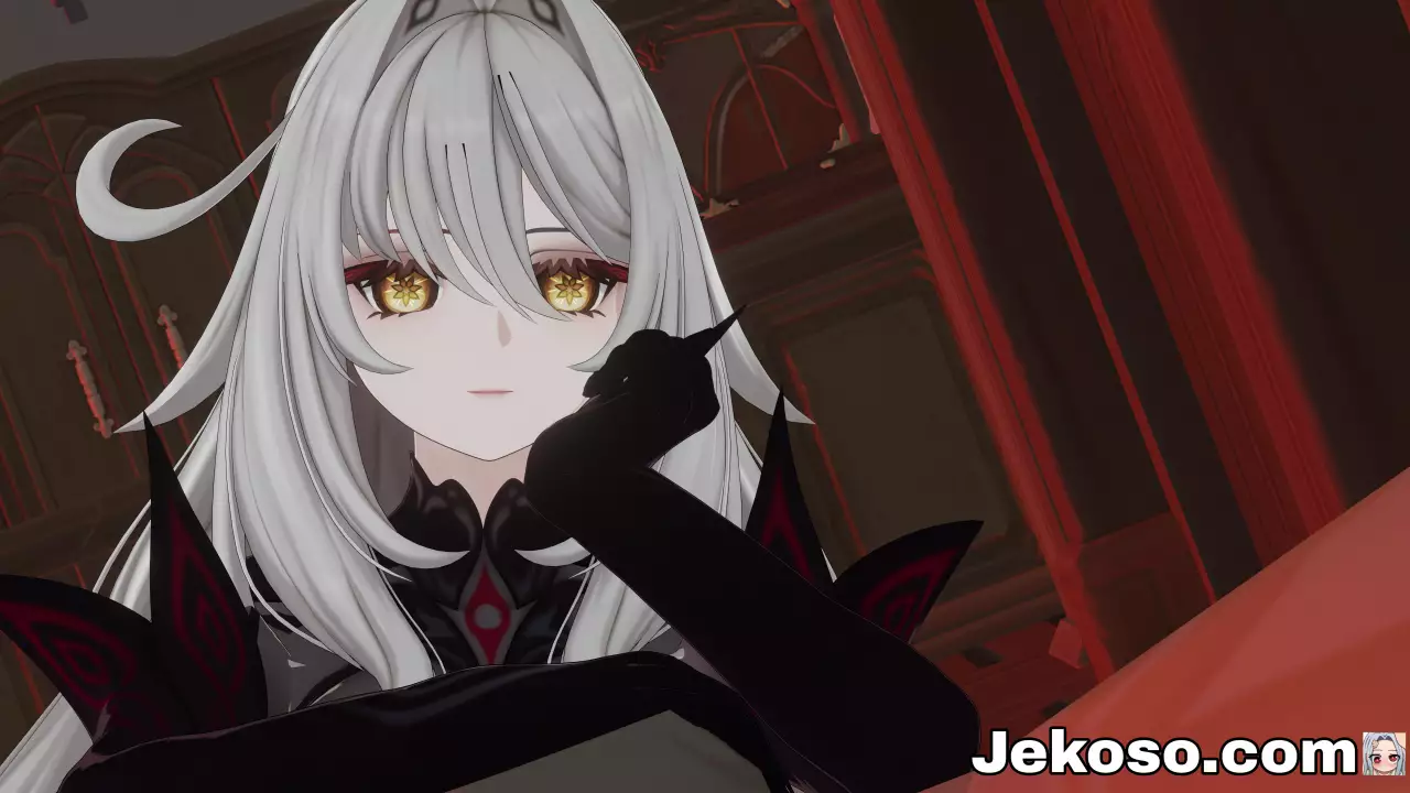 Screenshot 1 de Impact Lewd Routine [v0.1] Español Android/Windows