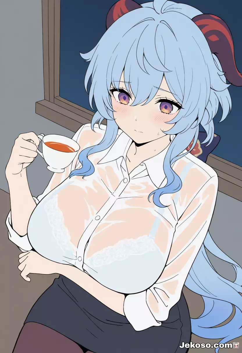 Screenshot 3 de Ganyu After Hours [v1.0] Español Android/Windows