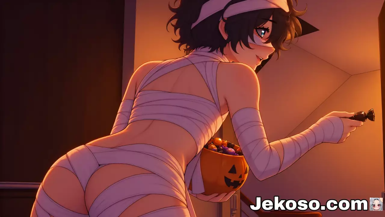 Screenshot 9 de My Femboy Roommate [Final 2.0 Halloween] Español Android/Windows
